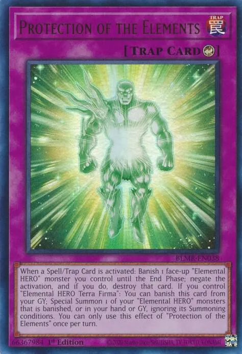 Protection of the Elements — Battles of Legend: Monstrous Revenge — Yu-Gi-Oh!