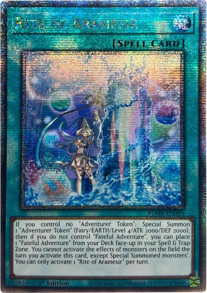 Rite of Aramesir — Battles of Legend: Monstrous Revenge — Yu-Gi-Oh!