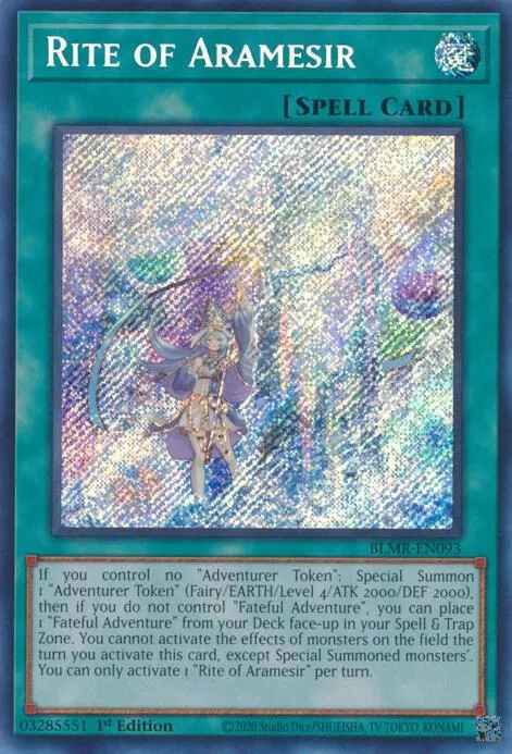 Rite of Aramesir — Battles of Legend: Monstrous Revenge — Yu-Gi-Oh!