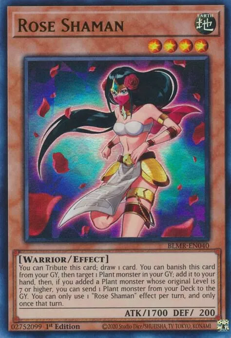 Rose Shaman — Battles of Legend: Monstrous Revenge — Yu-Gi-Oh!