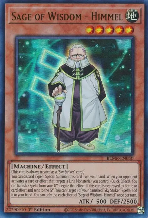 Sage of Wisdom - Himmel — Battles of Legend: Monstrous Revenge — Yu-Gi-Oh!