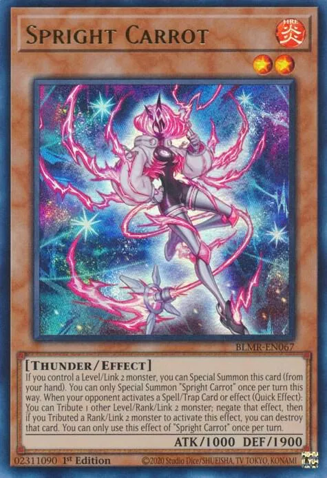 Spright Carrot — Battles of Legend: Monstrous Revenge — Yu-Gi-Oh!