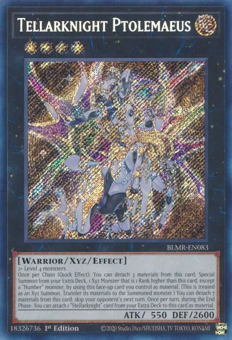 Tellarknight Ptolemaeus — Battles of Legend: Monstrous Revenge — Yu-Gi-Oh!