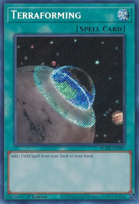 Terraforming — Battles of Legend: Monstrous Revenge — Yu-Gi-Oh!