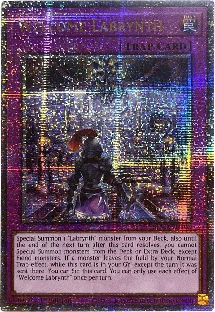 Welcome Labrynth — Battles of Legend: Monstrous Revenge — Yu-Gi-Oh!