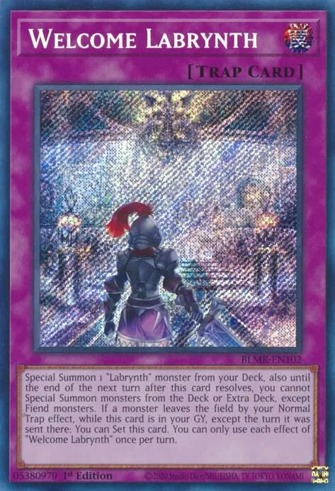 Welcome Labrynth — Battles of Legend: Monstrous Revenge — Yu-Gi-Oh!