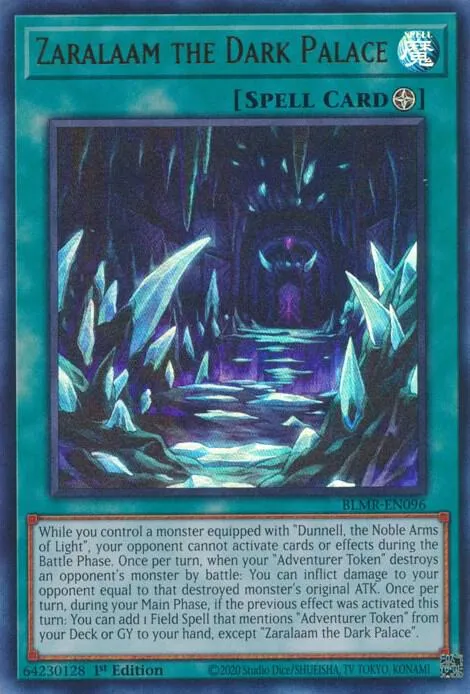Zaralaam the Dark Palace — Battles of Legend: Monstrous Revenge — Yu-Gi-Oh!