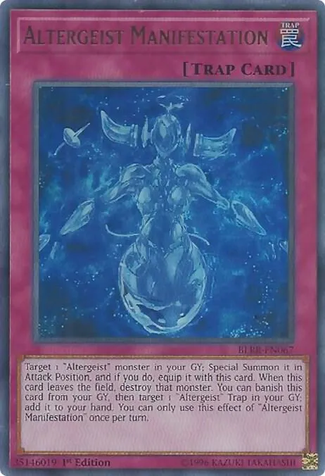Altergeist Manifestation — Battles of Legend: Relentless Revenge — Yu-Gi-Oh!