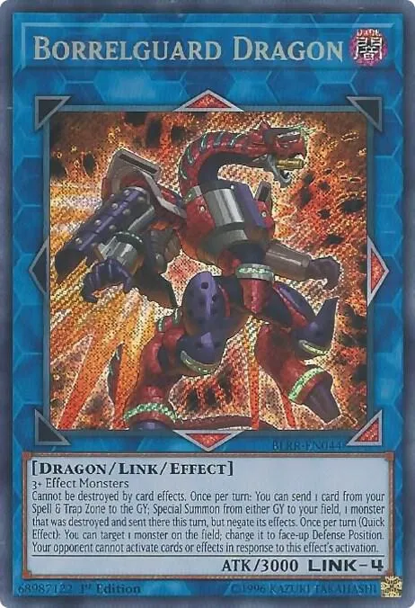 Borrelguard Dragon — Battles of Legend: Relentless Revenge — Yu-Gi-Oh!