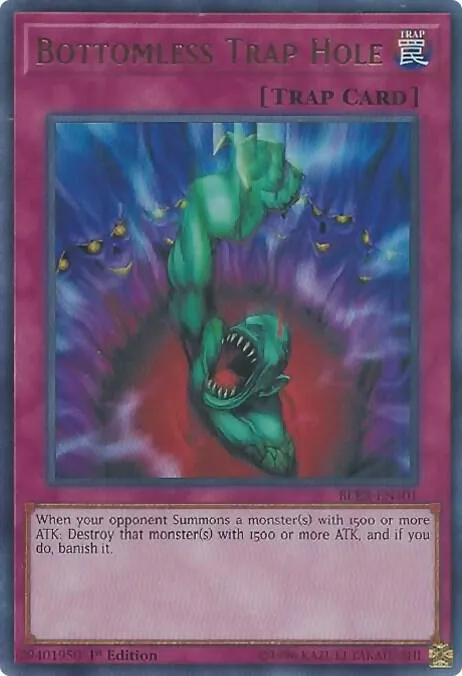 Bottomless Trap Hole — Battles of Legend: Relentless Revenge — Yu-Gi-Oh!