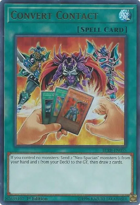 Convert Contact — Battles of Legend: Relentless Revenge — Yu-Gi-Oh!