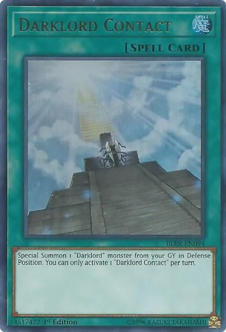 Darklord Contact — Battles of Legend: Relentless Revenge — Yu-Gi-Oh!