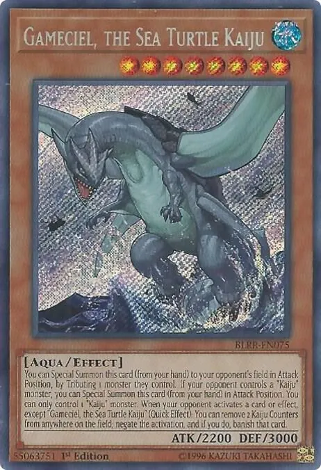 Gameciel, the Sea Turtle Kaiju — Battles of Legend: Relentless Revenge — Yu-Gi-Oh!