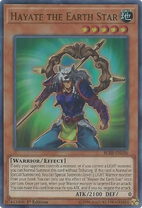 Hayate the Earth Star — Battles of Legend: Relentless Revenge — Yu-Gi-Oh!