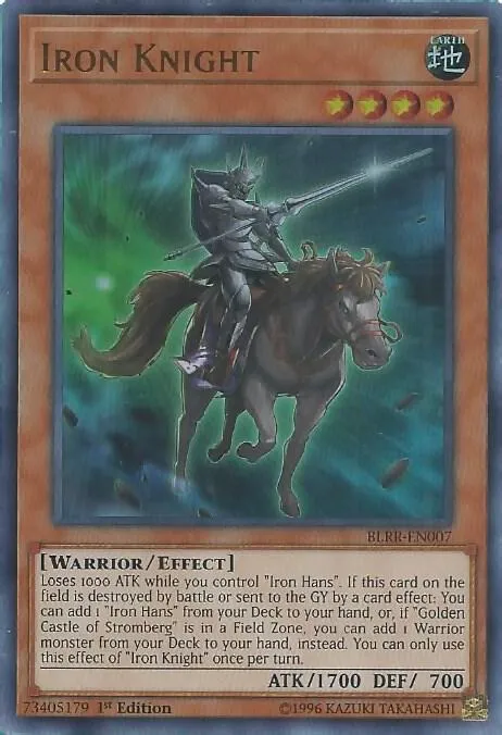 Iron Knight — Battles of Legend: Relentless Revenge — Yu-Gi-Oh!