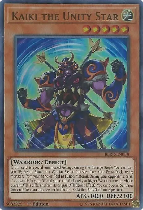 Kaiki the Unity Star — Battles of Legend: Relentless Revenge — Yu-Gi-Oh!