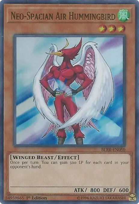 Neo-Spacian Air Hummingbird — Battles of Legend: Relentless Revenge — Yu-Gi-Oh!