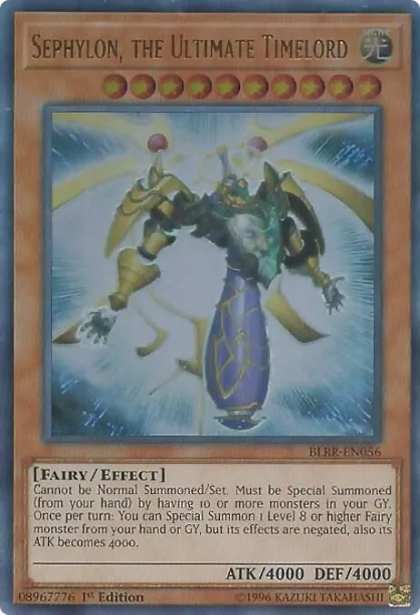 Sephylon, the Ultimate Timelord — Battles of Legend: Relentless Revenge — Yu-Gi-Oh!