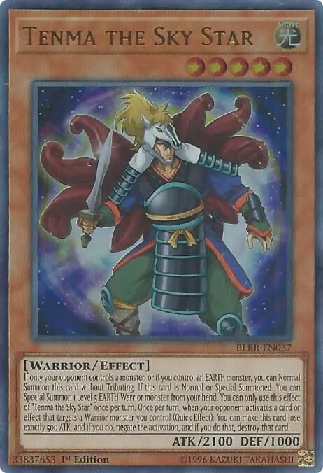 Tenma the Sky Star — Battles of Legend: Relentless Revenge — Yu-Gi-Oh!