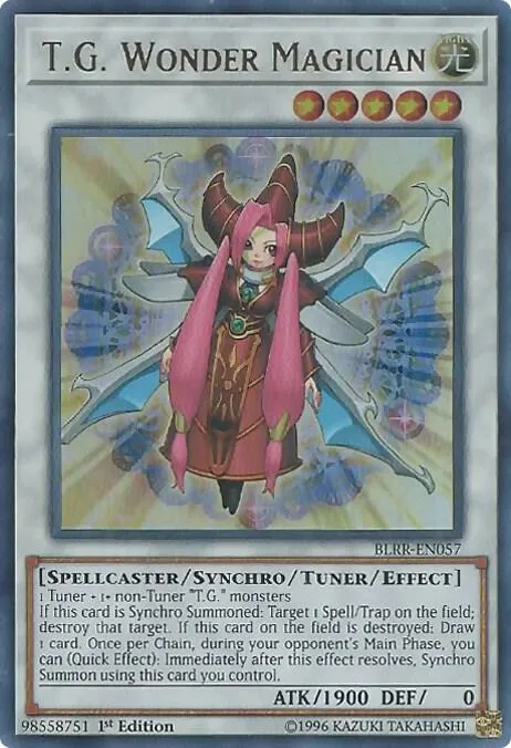T.G. Wonder Magician — Battles of Legend: Relentless Revenge — Yu-Gi-Oh!