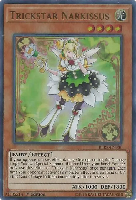 Trickstar Narkissus from Battles of Legend: Relentless Revenge - Yu-Gi-Oh!