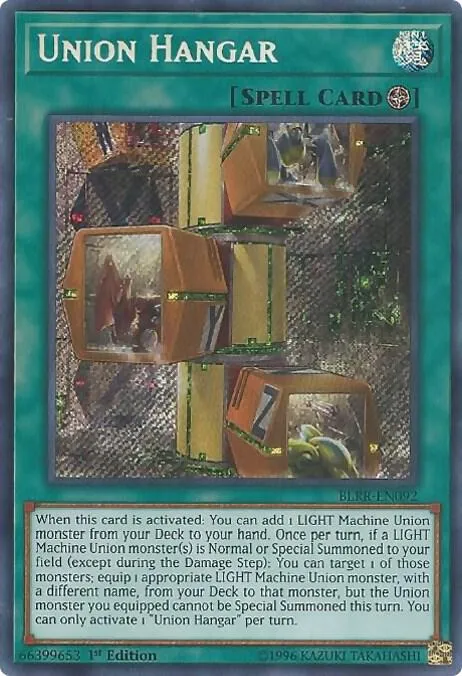 Union Hangar — Battles of Legend: Relentless Revenge — Yu-Gi-Oh!