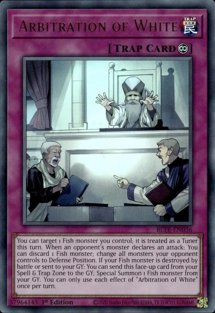 Arbitration of White — Battles of Legend: Terminal Revenge — Yu-Gi-Oh!