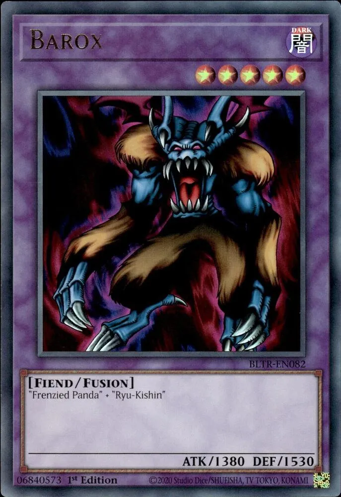 Barox — Battles of Legend: Terminal Revenge — Yu-Gi-Oh!