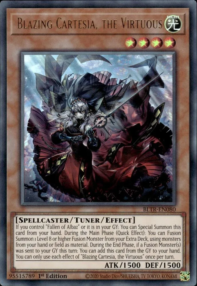 Blazing Cartesia, the Virtuous — Battles of Legend: Terminal Revenge — Yu-Gi-Oh!