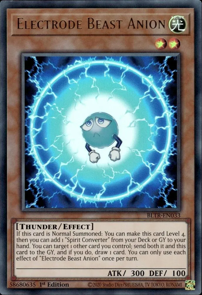 Electrode Beast Anion — Battles of Legend: Terminal Revenge — Yu-Gi-Oh!