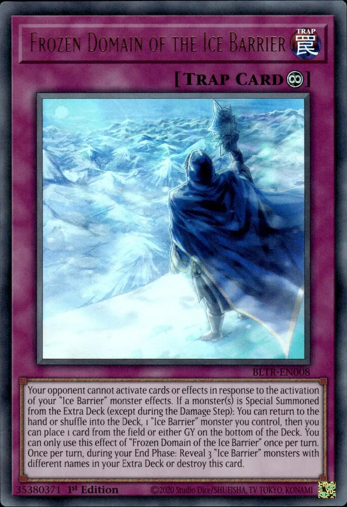 Frozen Domain of the Ice Barrier — Battles of Legend: Terminal Revenge — Yu-Gi-Oh!
