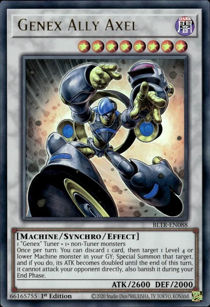 Genex Ally Axel — Battles of Legend: Terminal Revenge — Yu-Gi-Oh!