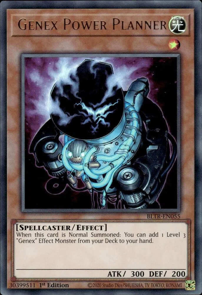 Genex Power Planner — Battles of Legend: Terminal Revenge — Yu-Gi-Oh!