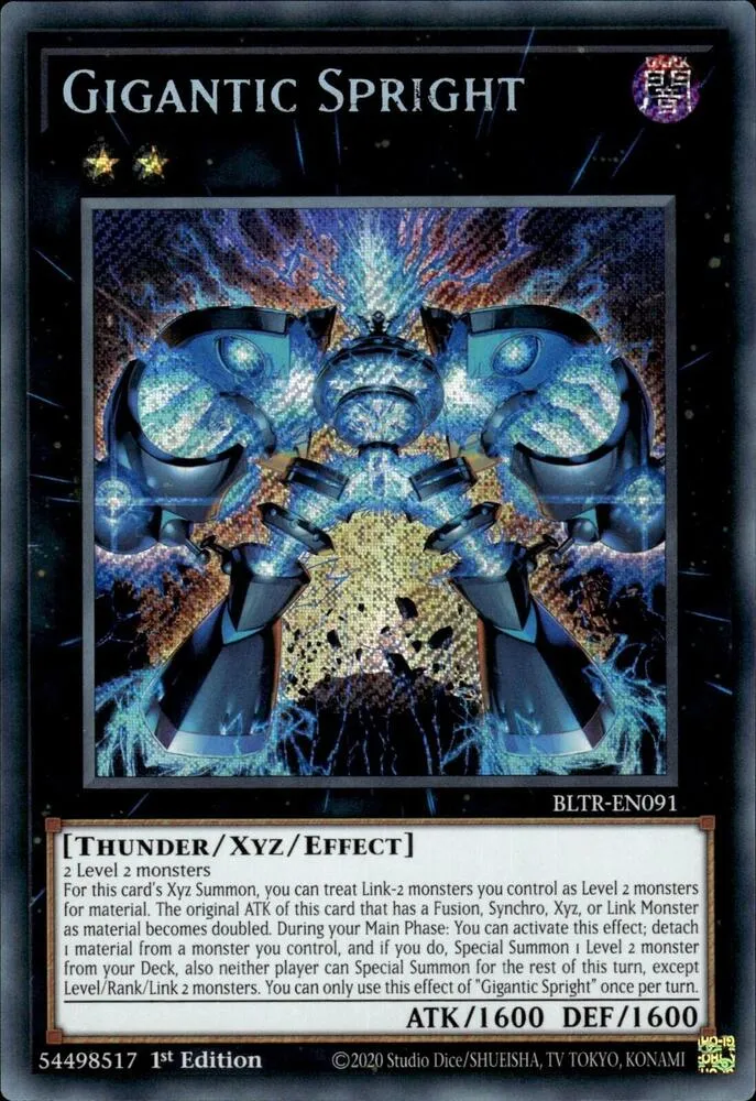 Gigantic Spright — Battles of Legend: Terminal Revenge — Yu-Gi-Oh!