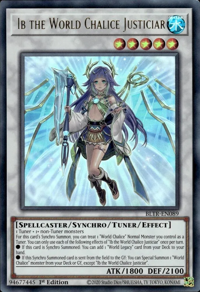 Ib the World Chalice Justiciar — Battles of Legend: Terminal Revenge — Yu-Gi-Oh!