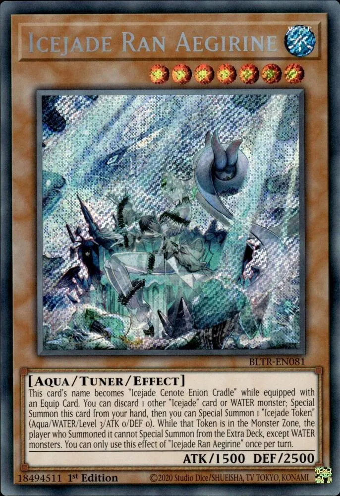 Icejade Ran Aegirine — Battles of Legend: Terminal Revenge — Yu-Gi-Oh!