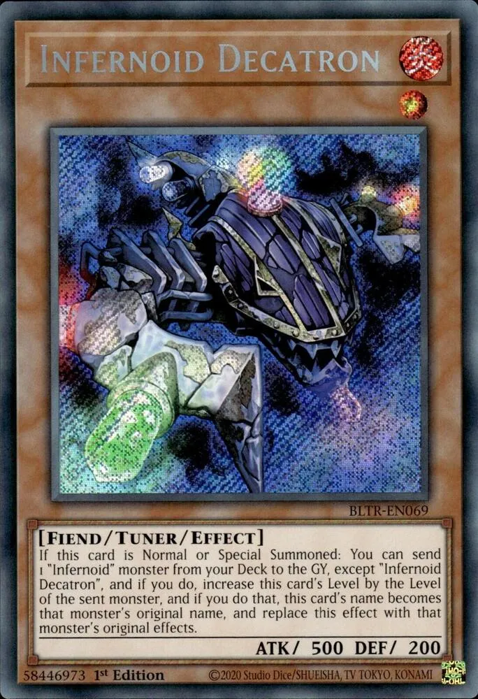 Infernoid Décatron — Battles of Legend: Terminal Revenge — Yu-Gi-Oh!