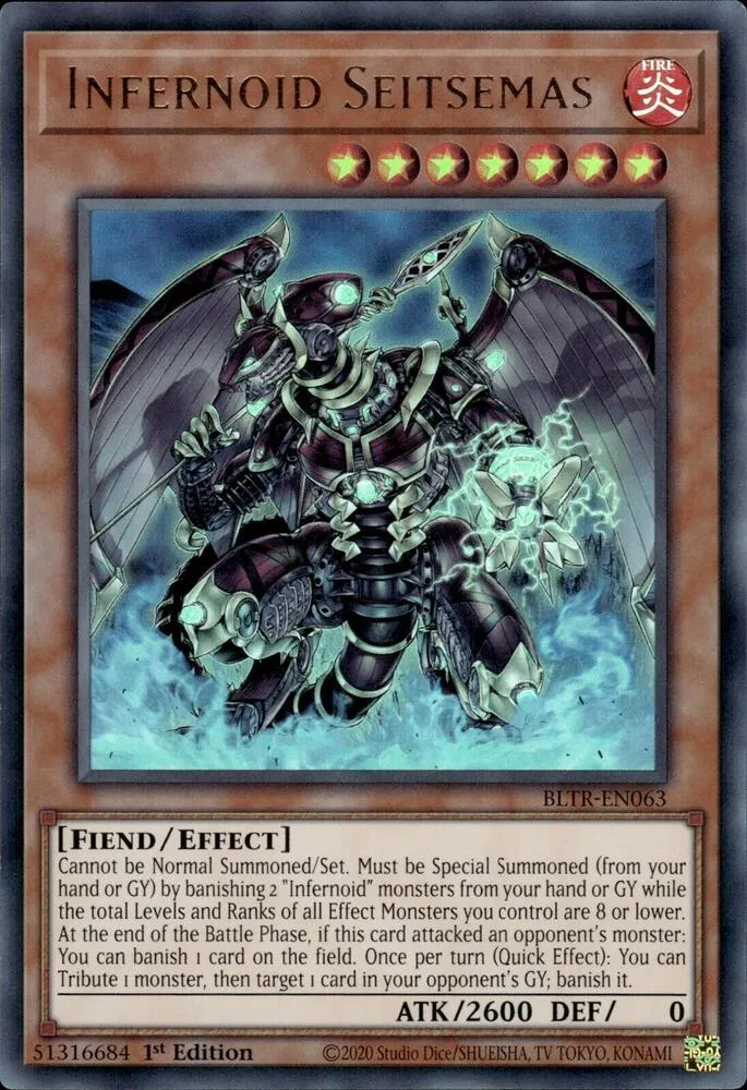 Infernoid Seitsemas — Battles of Legend: Terminal Revenge — Yu-Gi-Oh!