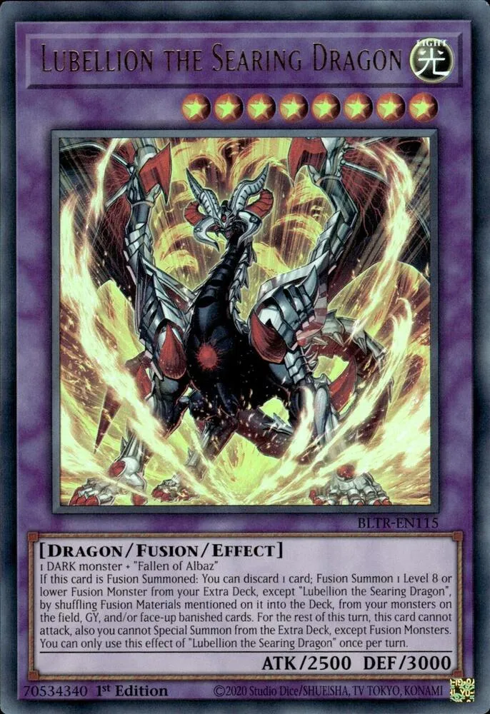 Lubellion the Searing Dragon — Battles of Legend: Terminal Revenge — Yu-Gi-Oh!