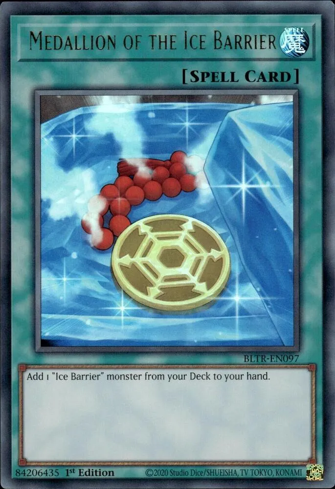 Medallion of the Ice Barrier — Battles of Legend: Terminal Revenge — Yu-Gi-Oh!