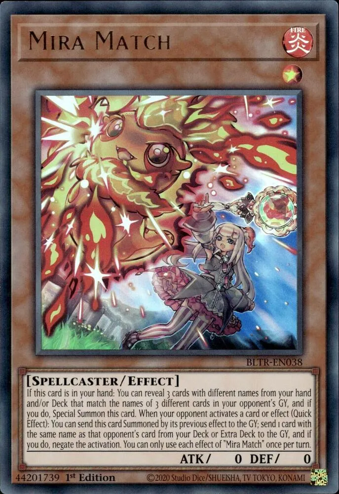 Mira Match — Battles of Legend: Terminal Revenge — Yu-Gi-Oh!
