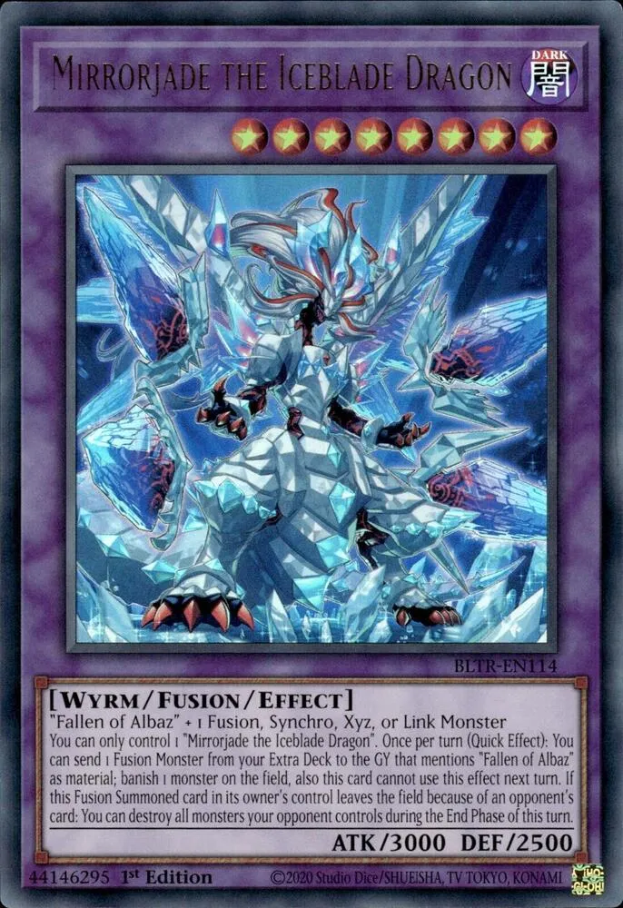 Mirrorjade the Iceblade Dragon — Battles of Legend: Terminal Revenge — Yu-Gi-Oh!