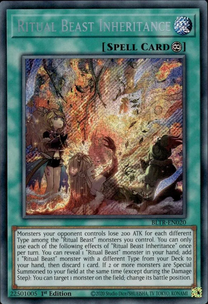 Ritual Beast Inheritance — Battles of Legend: Terminal Revenge — Yu-Gi-Oh!