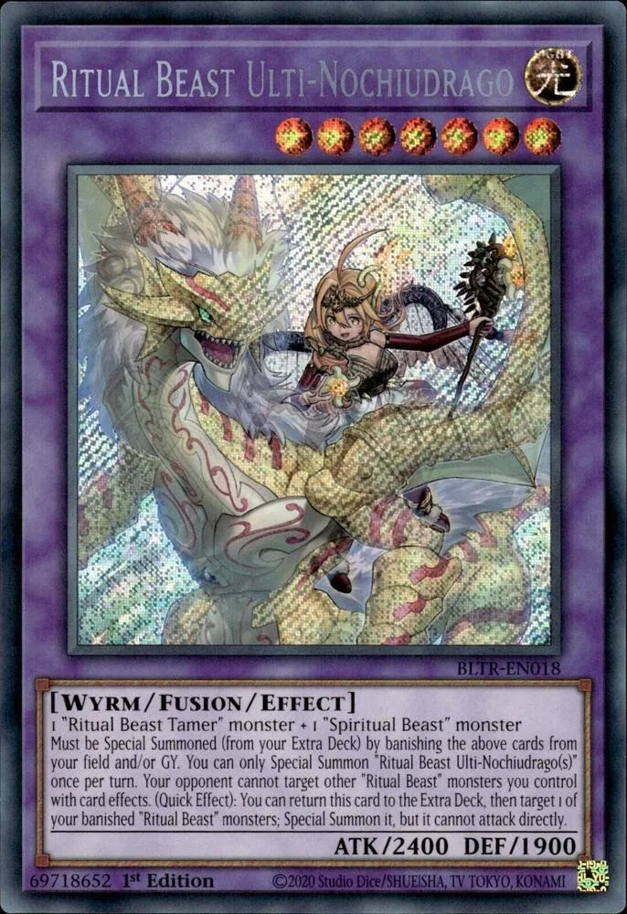 Ritual Beast Ulti-Nochiudrago — Battles of Legend: Terminal Revenge — Yu-Gi-Oh!