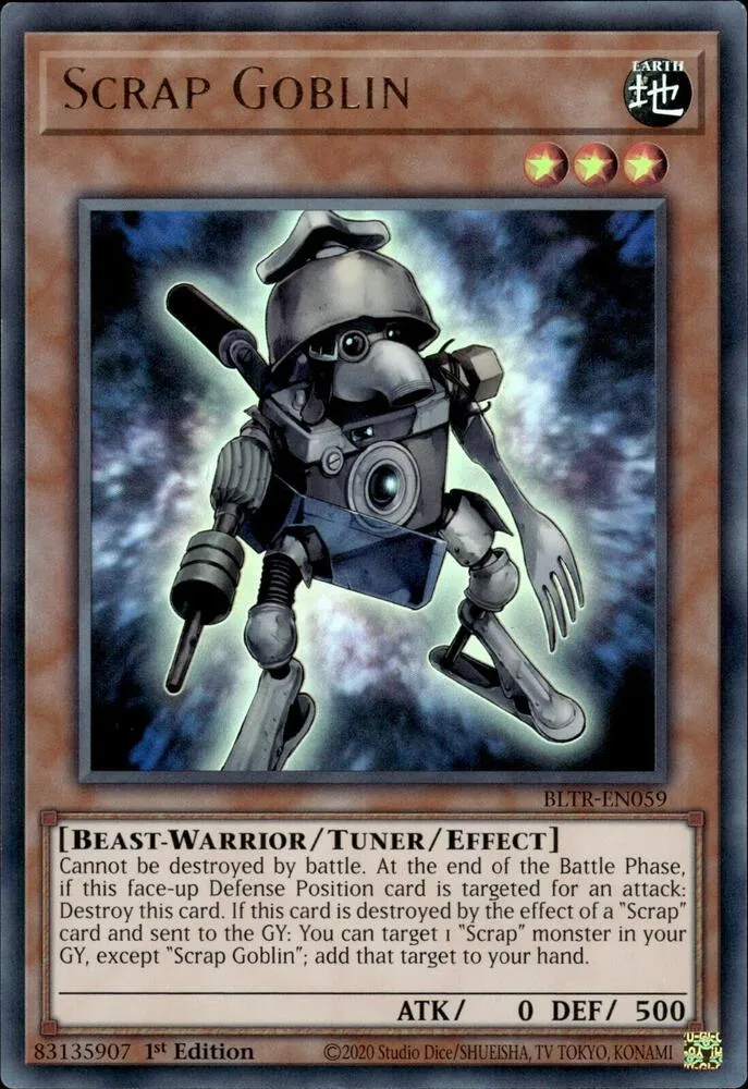 Scrap Goblin — Battles of Legend: Terminal Revenge — Yu-Gi-Oh!