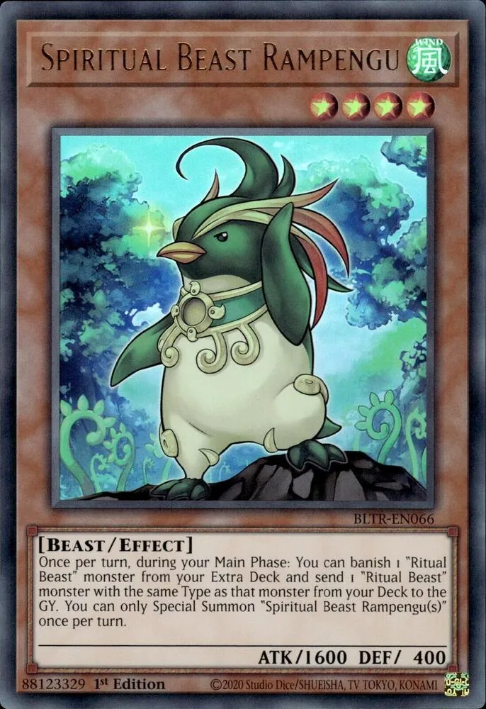 Spiritual Beast Rampengu — Battles of Legend: Terminal Revenge — Yu-Gi-Oh!