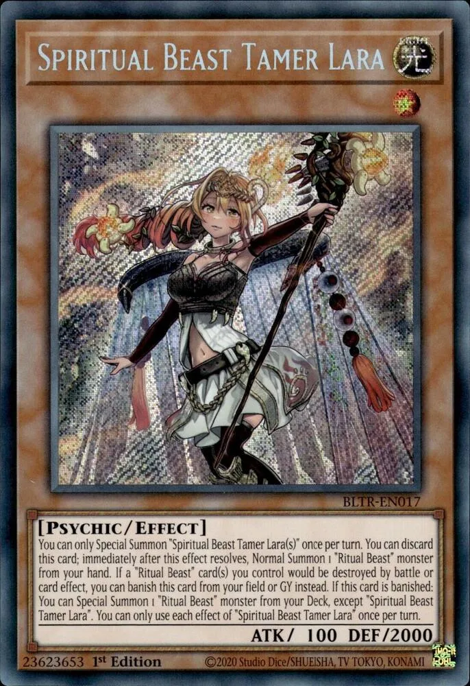 Spiritual Beast Tamer Lara — Battles of Legend: Terminal Revenge — Yu-Gi-Oh!