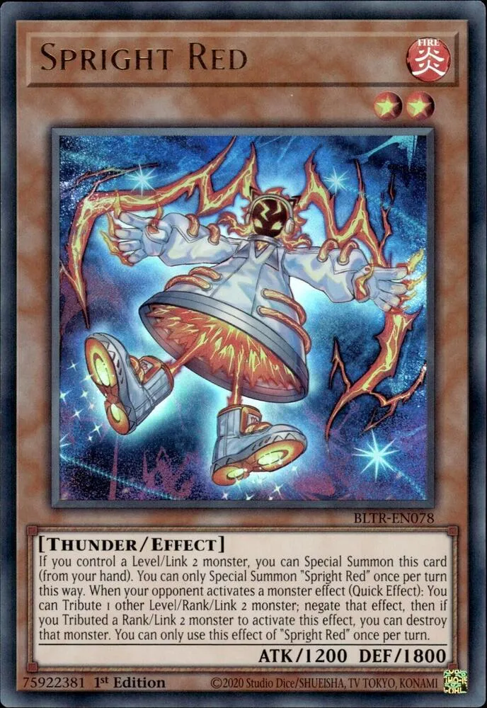 Spright Red — Battles of Legend: Terminal Revenge — Yu-Gi-Oh!
