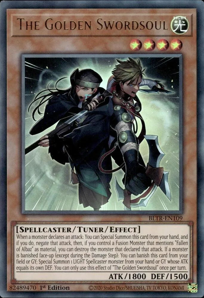 The Golden Swordsoul — Battles of Legend: Terminal Revenge — Yu-Gi-Oh!