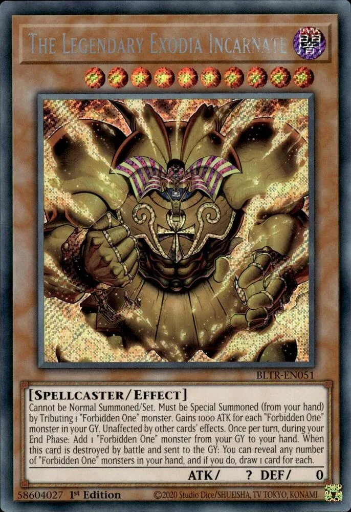 The Legendary Exodia Incarnate — Battles of Legend: Terminal Revenge — Yu-Gi-Oh!